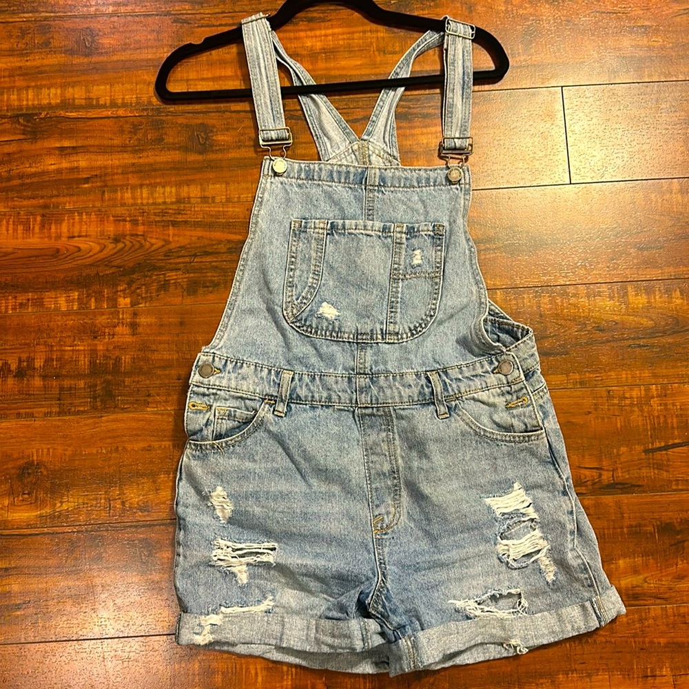 Denim Overalls